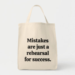 Mistakes Grocery Canvas tas