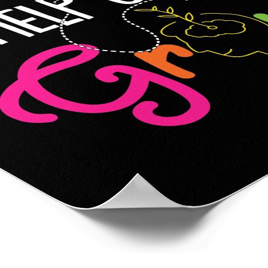 Mistakes helpen ons de groei te vergroten Mindset Poster (Hoek)