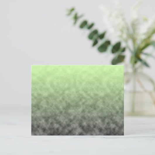 Mistblad Licht Briefkaart (Staand voorkant)