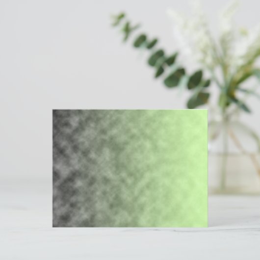 Mistblad Licht Briefkaart (Staand voorkant)