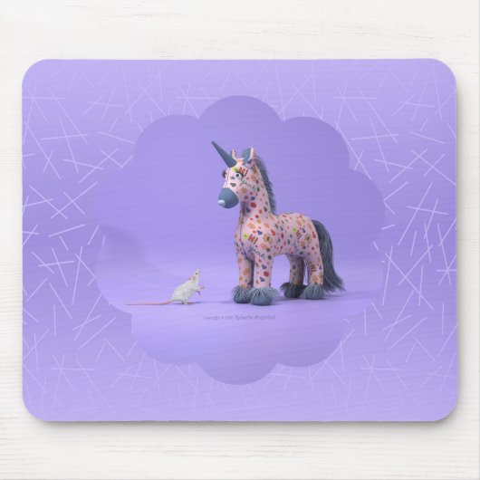 Mistblok voor trange teller muismat (Voorkant)