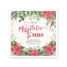 Mistelteen voor Mrs Winter Poinsettia Bruidsfeest