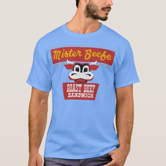 Mister Beefe - Restaurant Rundvlees T-shirt (Voorkant)