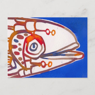 Mister Blue Fish briefkaart