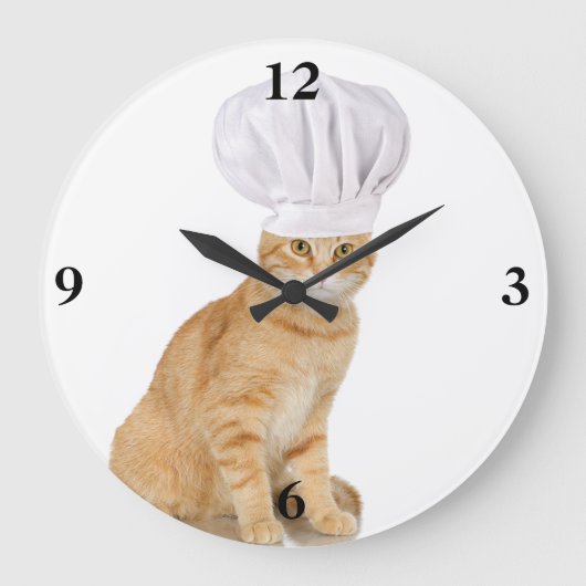 Mister Cat Chef voor u Grote Klok (Voorkant)