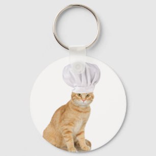 Mister Cat Chef voor u Sleutelhanger