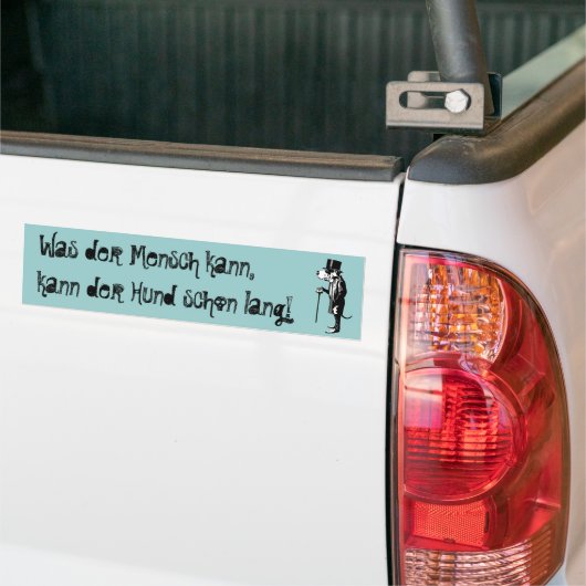 Mister Dane Bumpersticker (Op Truck)