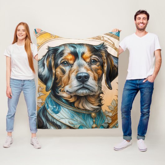 Mister Doggie Fleece Deken (In situ)