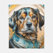 Mister Doggie Fleece Deken (Voorkant)