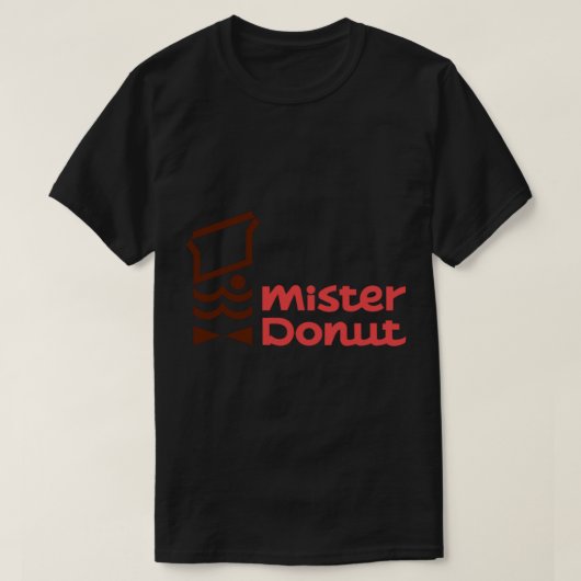 Mister Donut - Japanese donuts!   T-shirt (Design voorkant)
