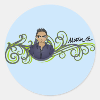 "Mister E" Stickers