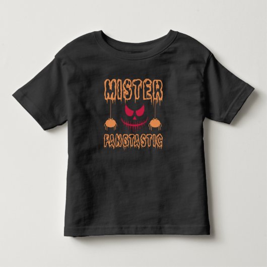 Mister Fantastic Halloween Kinder Shirts (Voorkant)