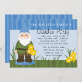 Mister Garden Gnome Kaart (Voorkant / Achterkant)