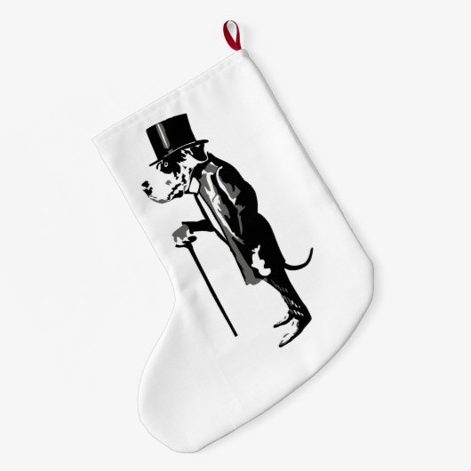 Mister Great Dane Grote Kerstsok (Achterkant (Hangend))