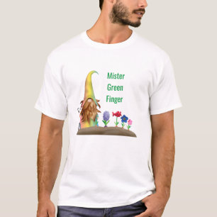 "Mister Green Finger" Mannen T-shirt