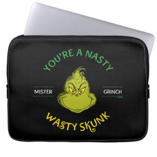 Mister Grinch   Je bent een onverzadigde kunk Laptop Sleeve