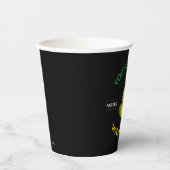 Mister Grinch | Je bent een onverzadigde kunk Papieren Bekers (Voorkant)