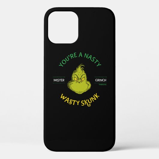 Mister Grinch | Je bent een Vieze Vieze Stinker Case-Mate iPhone Case (Achterkant)