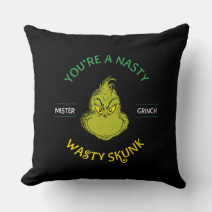 Mister Grinch Je bent een Vieze Vieze Stinker Kussen