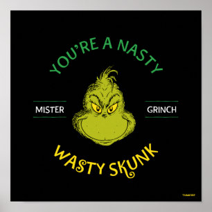 Mister Grinch Je bent een Vieze Vieze Stinker Poster
