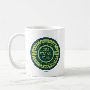 Mister Grinch   Stink Stank Stunk Quote Koffiemok