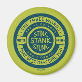 Mister Grinch | Stink Stank Stunk Quote Magneet (Voorkant)
