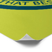 Mister Grinch | Stink Stank Stunk Quote Poster (Hoek)