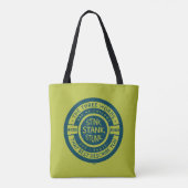 Mister Grinch | Stink Stank Stunk Quote Tote Bag (Achterkant)