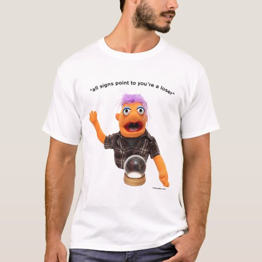 Mister Gunther: Je bent een verliezer T-shirt (Voorkant)