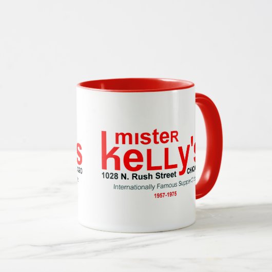 Mister Kelly's Supper Club, Rush St., Chicago, IL Mok (Voorkant rechts)