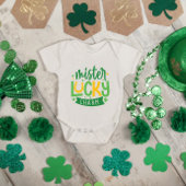 Mister Lucky Charm St. Patricks Day Romper