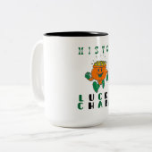 Mister Lucky Charm Tweekleurige Koffiemok (Voorkant links)