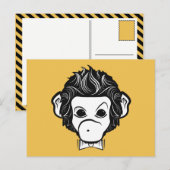 mister monkey briefkaart (Voorkant / Achterkant)
