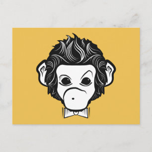mister monkey briefkaart