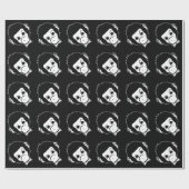 mister monkey cadeaupapier (Vlak)