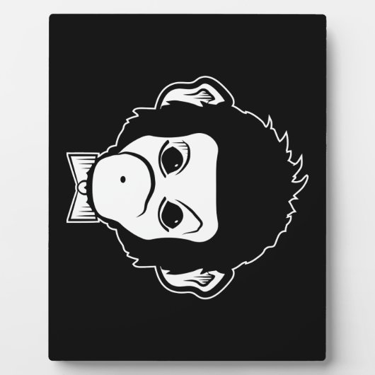 mister monkey fotoplaat (Voorkant)