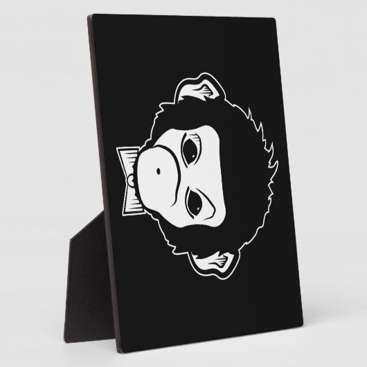 mister monkey fotoplaat (Zijkant)