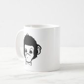 mister monkey koffiemok (Voorkant links)