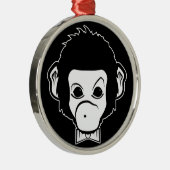 mister monkey metalen ornament (Rechts)