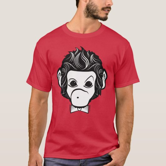 mister monkey t-shirt (Voorkant)