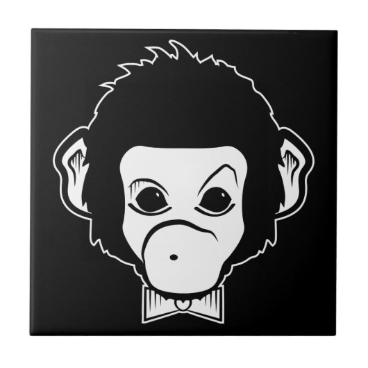 mister monkey tegeltje (Voorkant)