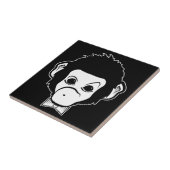 mister monkey tegeltje (Zijkant)