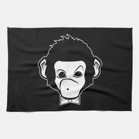 mister monkey theedoek (Horizontaal)