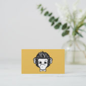 mister monkey visitekaartje (Staand voorkant)