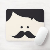 Mister Mustache! Muismat (Met muis)