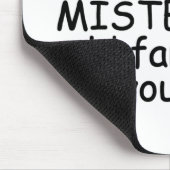 Mister Old Fart Birthday Humor Muismat (Hoek)