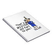 Mister Old Fart Birthday Humor Notitieboek (Rechterzijde)