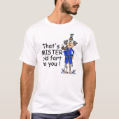 Mister Old Fart Birthday Humor T-shirt (Voorkant)