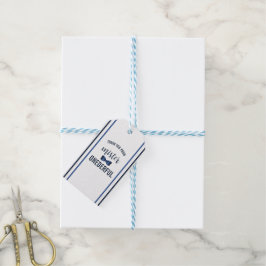 Mister Onederful Bow Stropdas 1e verjaardag Cadeaulabel