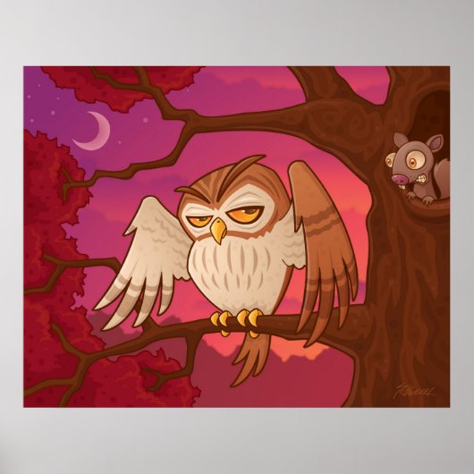 Mister Owley Poster (Voorkant)